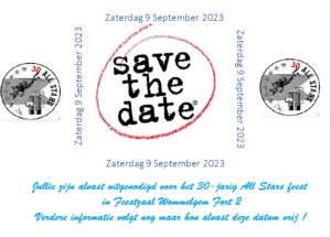Feest 30-jaar All Stars Duikclub @ Feestzaal Fort II Wommelgem